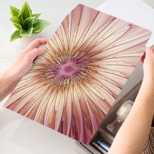 Abstract Flower Fractal Art & Shades of Burgundy Envelope Mailers