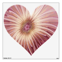 Abstract Flower Fractal Art & Shades of Burgundy