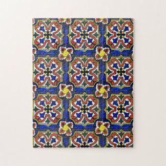 Abstract Flowers, Impressionistic Style Jigsaw Puzzle