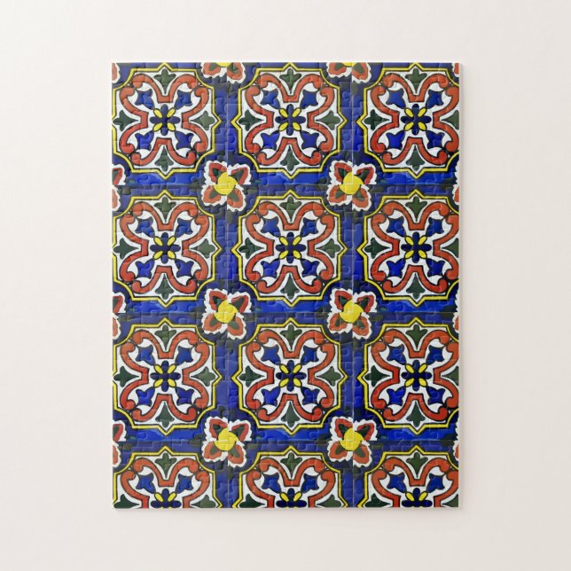 Abstract Flowers, Impressionistic Style Jigsaw Puzzle (Vertical)