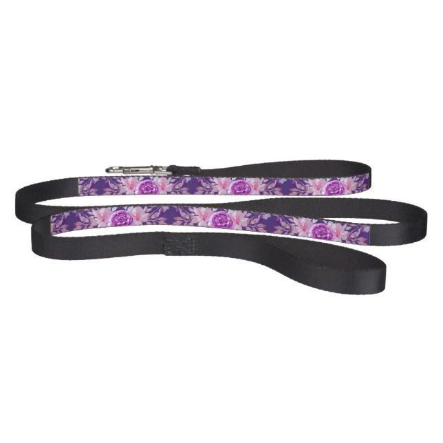 Abstract Flowers      Pet Leash (Full)