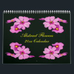 Abstract Flowers Photography  Calendar<br><div class="desc">A collection of assorted flowers mirror abstracts including roses, lilies, daisies, and more calendar. Click on Customize to add text and change calendar year. These images are available on many products in my store. Links to all of my stores are located on my Profile page. Thanks for stopping by Smilin'...</div>