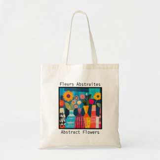 Abstract Flowers women's Tote Bag