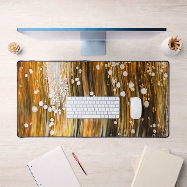 Abstract Fluid Art Pour Personalized Desk Mat (Office 1)