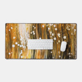 Abstract Fluid Art Pour Personalized Desk Mat (Keyboard & Mouse)
