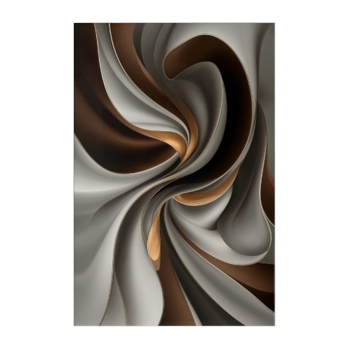 Abstract Fluid Colors Luxurious Marble Swirls Art