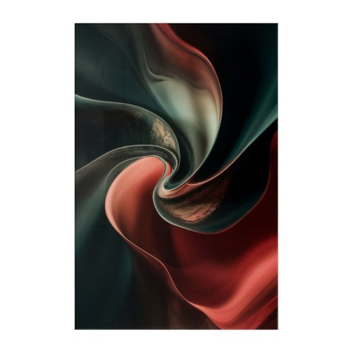 Abstract Fluid Colors Luxurious Marble Swirls Art