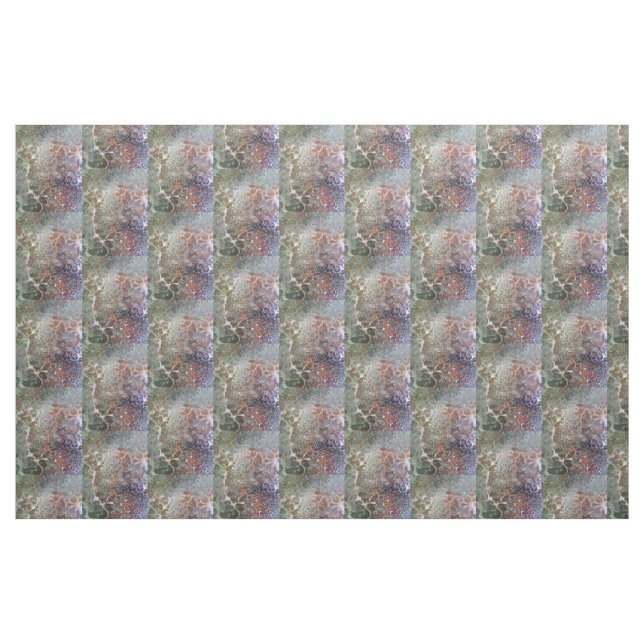 Abstract fluid pour art fabric (Fat Quarter)