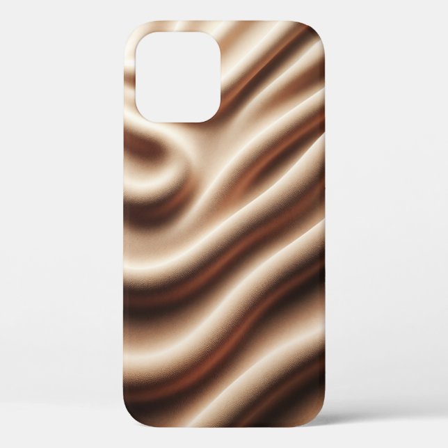 Abstract Fluid Sculpture Art - Modern Minimalist B Case-Mate iPhone Case (Back)