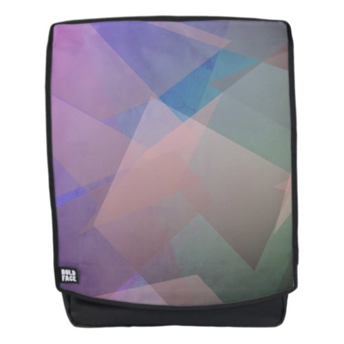 Abstract Flying Particles  Geometrical Shapes Backpack