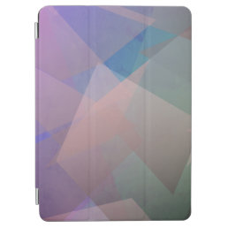Abstract Flying Particles | Geometrical Shapes iPad Air Cover