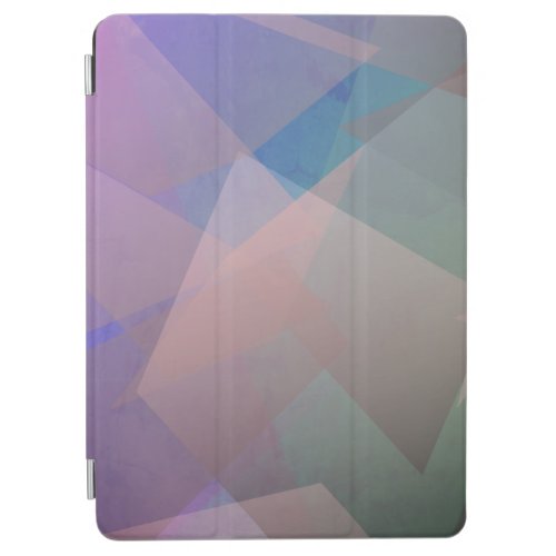 Abstract Flying Particles  Geometrical Shapes iPad Air Cover
