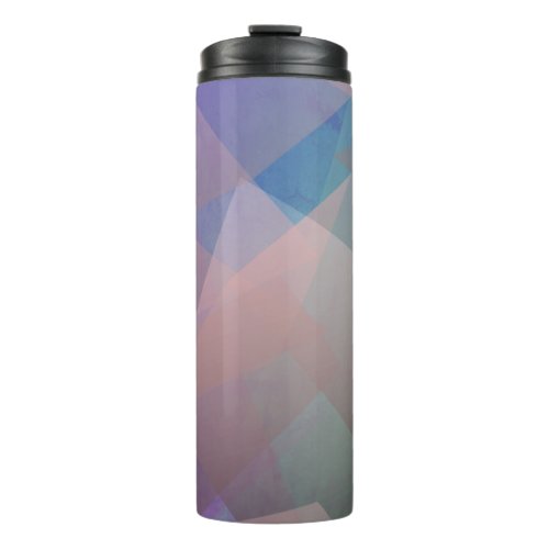 Abstract Flying Particles  Geometrical Shapes Thermal Tumbler