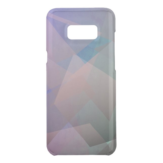 Abstract Flying Particles | Geometrical Shapes Uncommon Samsung Galaxy Case (Back)