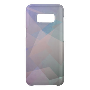 Abstract Flying Particles   Geometrical Shapes Uncommon Samsung Galaxy S8 Case