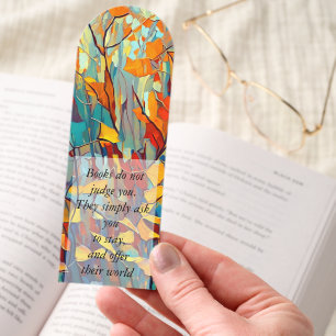 Abstract Foliage Bookmarks