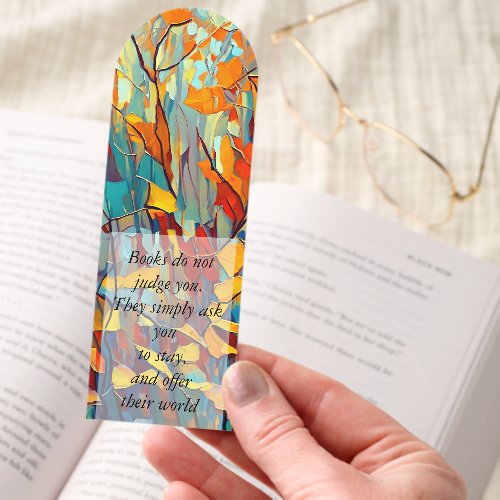 Abstract Foliage Bookmarks
