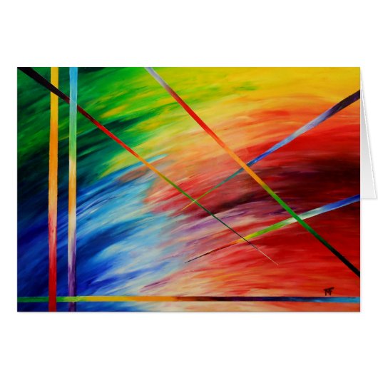 Abstract - Forces of Creation Cards (Front Horizontal)