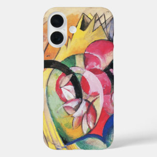 Abstract Forms (aka Colored Flowers) by Franz Marc iPhone 16 Case
