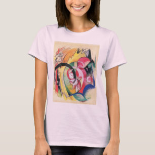 Abstract Forms (aka Colored Flowers) by Franz Marc T-Shirt