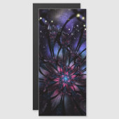 Abstract fractal flower design.  (Front/Back)