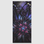 Abstract fractal flower design.  (Front)