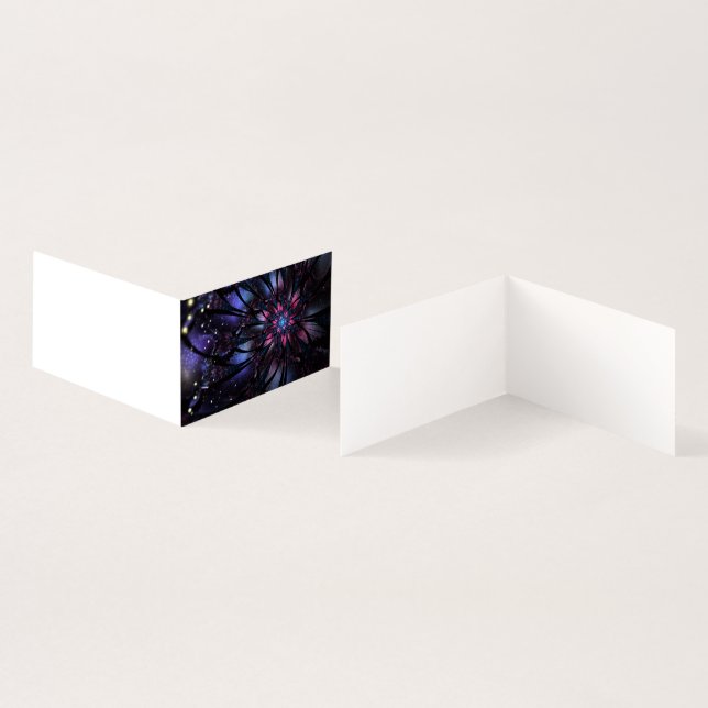 Abstract fractal flower design.  (Inside and Outside)