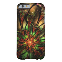 Abstract fractal flower design.   barely there iPhone 6 case