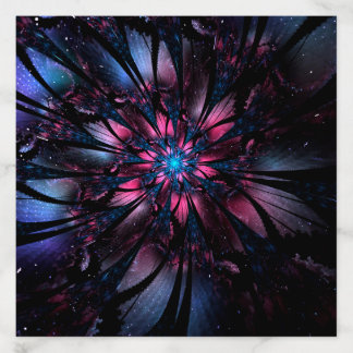 Abstract fractal flower design.  envelope liner