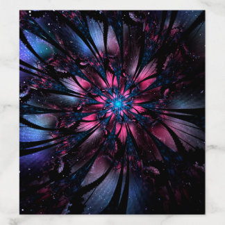 Abstract fractal flower design. envelope liner