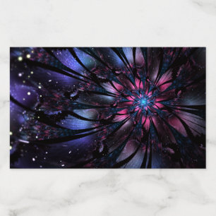 Abstract fractal flower design. envelope liner