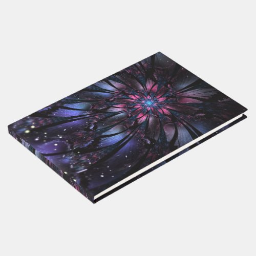 Abstract fractal flower design   guest book