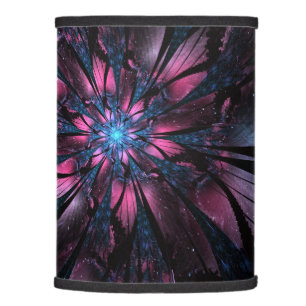 Abstract fractal flower design.   lamp shade
