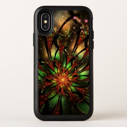 Abstract fractal flower design   OtterBox symmetry iPhone XS case