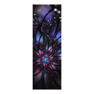 Abstract fractal flower design. photo print