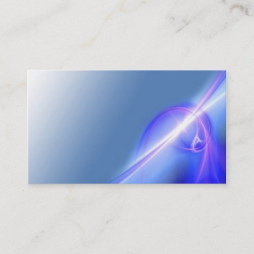 Abstract Fractal Glow business card