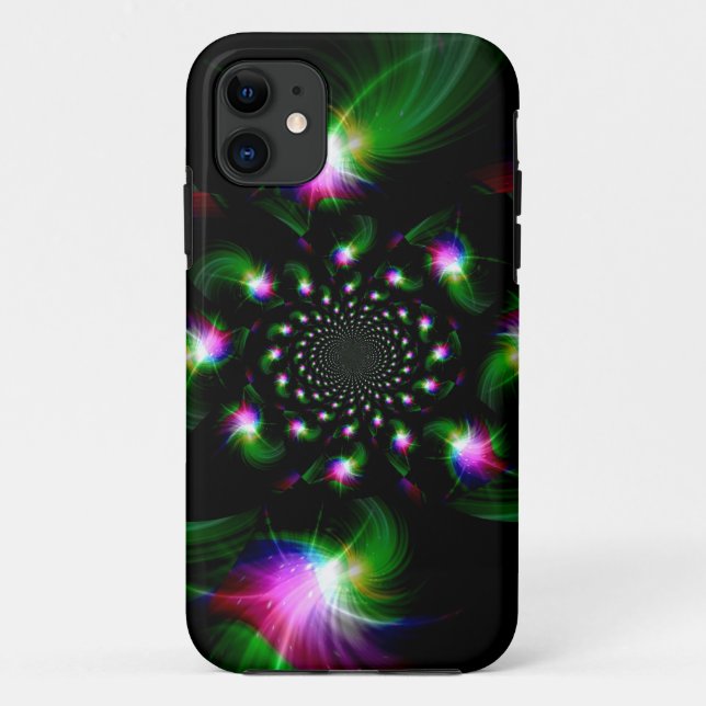 Abstract fractal light Case-Mate iPhone case (Back)