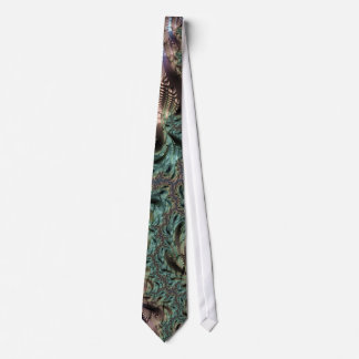 Abstract fractal patterns and shapes. Fractal Art Neck Tie