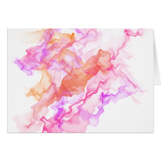Abstract  Fractal Smoke Cards (Front Horizontal)