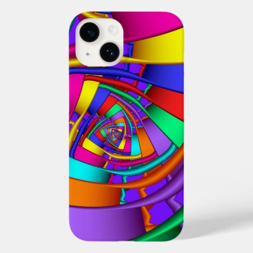 Abstract fractal spiral Case_Mate iPhone 14 case