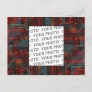 Abstract frame ARTs 4 + your photo Postcard