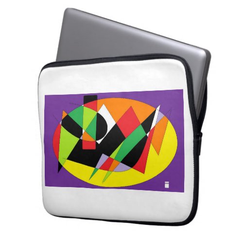 Abstract free design to mark your tablet well laptop sleeve