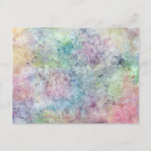 abstract free hand drawing from watercolor postcard