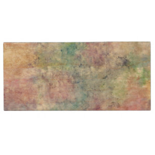 abstract free hand drawing from watercolor wood flash drive