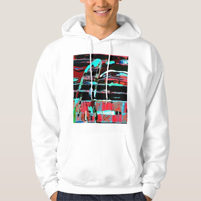 Abstract Freedom – Custom Adult Pullover Hoodie (Front)