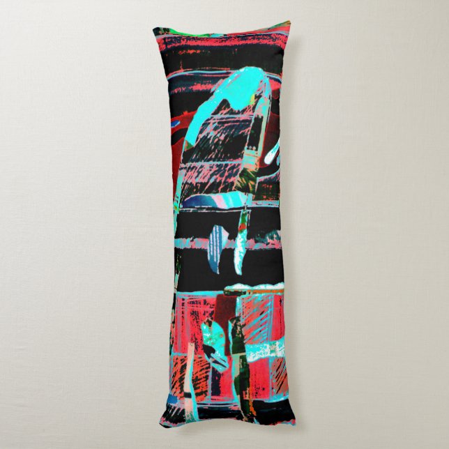 Abstract Freedom – Custom Brushed Polyester Body P Pillow (Back (Vertical))