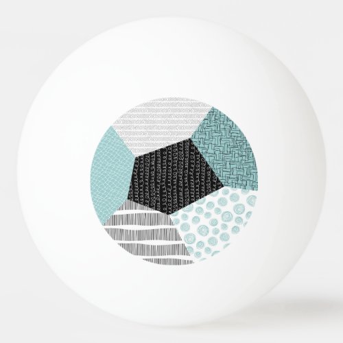 Abstract Freehand Drawing Artistic Background Ping Pong Ball