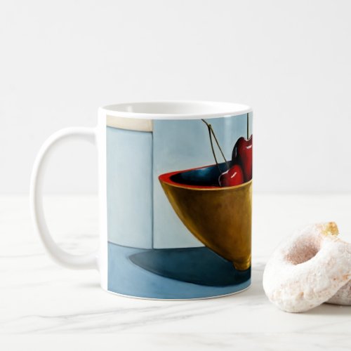 Abstract Fruit Bowl Coffee Mug