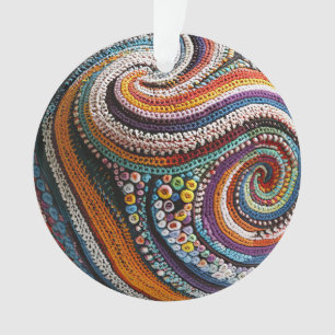 Abstract Fun Ornament