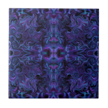 Abstract Funky Deep Purple